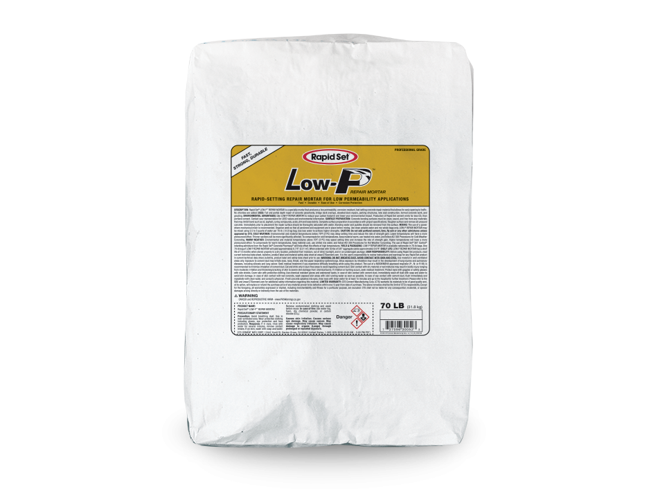 Low-P™ Repair Mortar product image